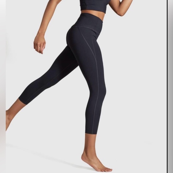 girlfriend collective Pants - Girlfriend Collective Black Compressive High-Rise Legging #4008 Black Size Large